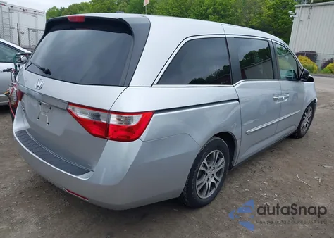 2012 Honda Odyssey Ex-L z USA, uszkodzony, nr VIN 5FNRL5H67CB091200